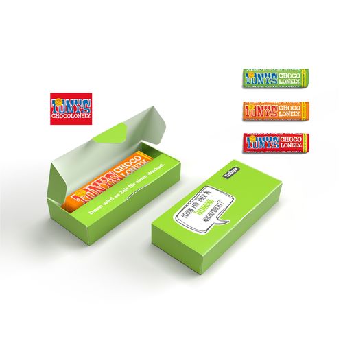 102904 - BARRES DE CHOCOLAT
dans un étui personnalisable - 1-Objet-Pub