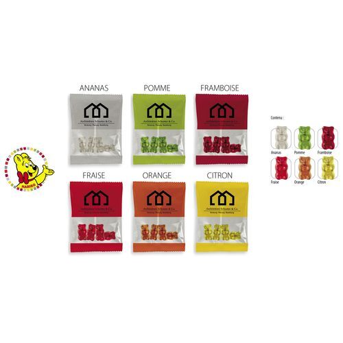 HARIBO L´Ours d´Or special en sachet promo, HARIBO L´Ours d´Or Ananas