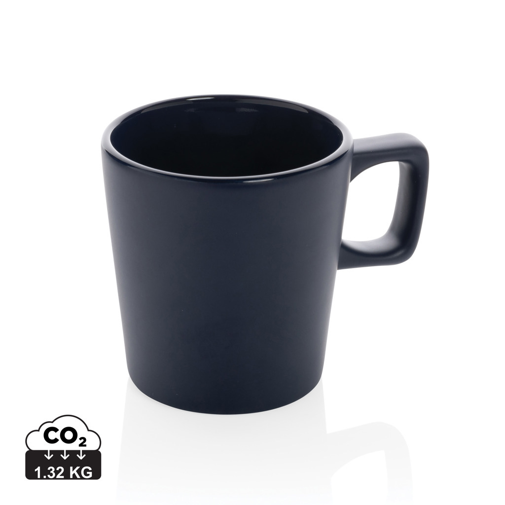 Mug 300ml en céramique au design moderne