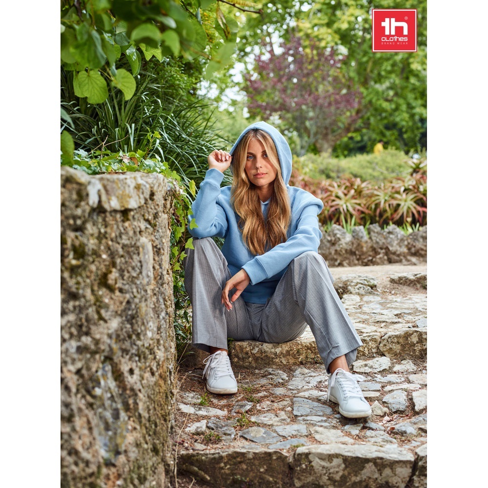 THC PHOENIX. Sweat (unisexe) avec capuche en coton et polyester