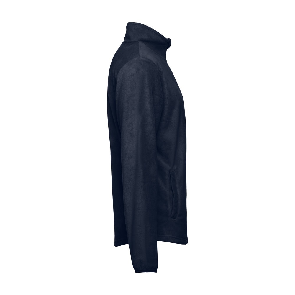 Pull polaire homme - Polyester 100% - Noir - Manches longues