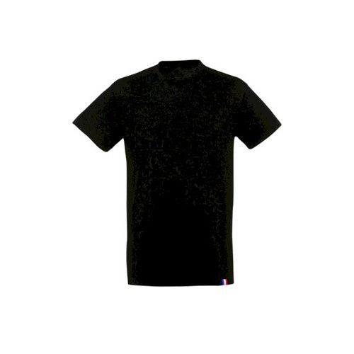 Tee-shirt coton CAMILLE M Noir