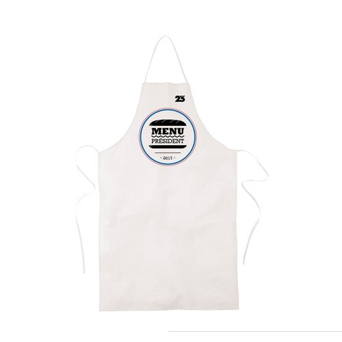 Tablier coton LUBERON 155 - Blanc