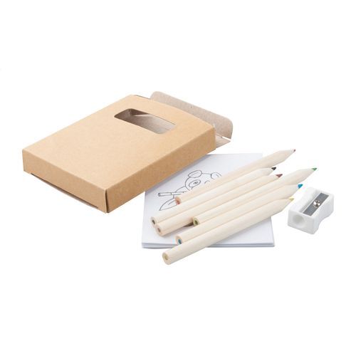 set de 6 crayons Paola