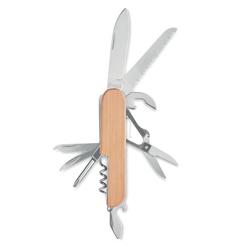 LUCY LUX Couteau multi outils en bambou