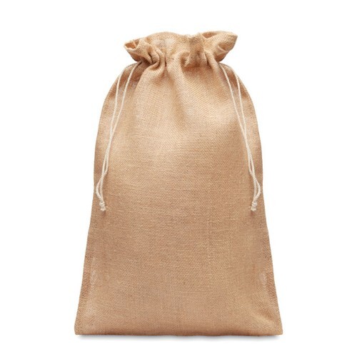 JUTE LARGE Grand sac cadeau en jute 30x47 cm