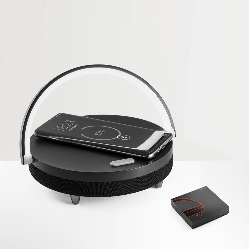 BLASTY. Haut parleur 4 en 1 en ABS, PP et tissu