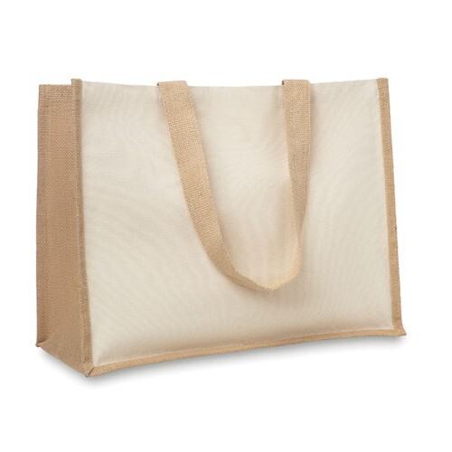 CAMPO DE FIORI Sac de courses en toile de jute et