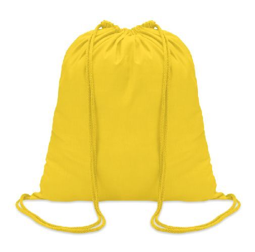 Sac à cordon en coton COLORED - Gymbag sac cordelette