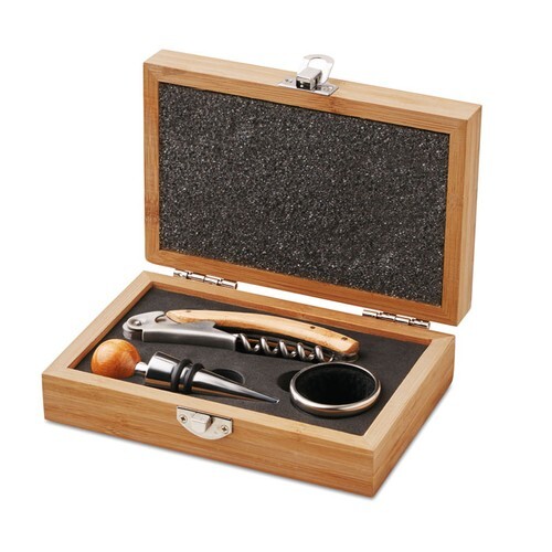 SONOMA Coffret de sommelier en bambou