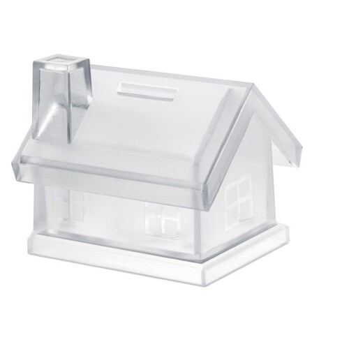 MYBANK Tirelire maison plastique