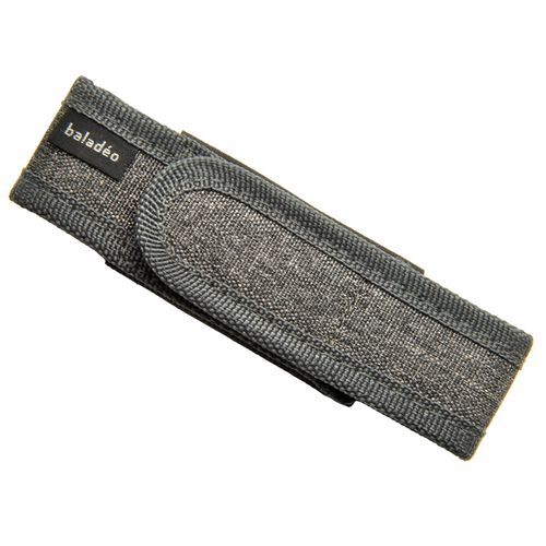 Etui de ceinture en nylon pour couteau 'Slim', gris chiné