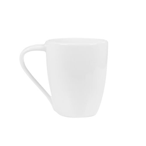 Mug céramique blanche brillante 250ml - PERONELLE