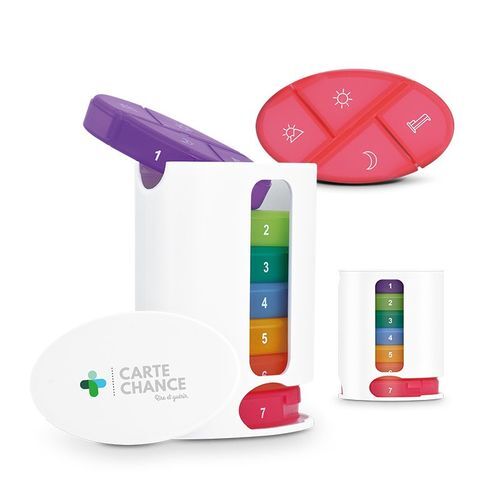 PILULIER HEBDOMADAIRE COULISSANT