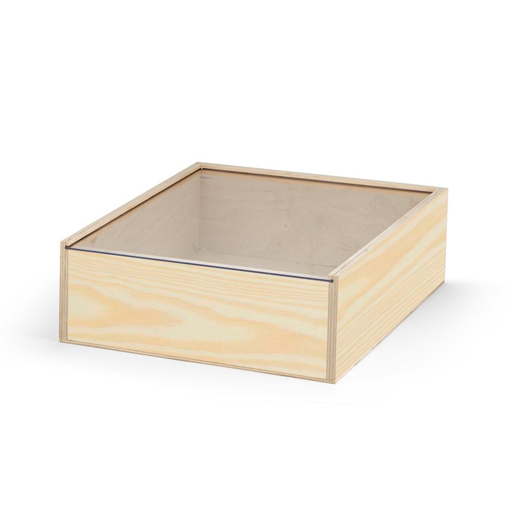 BOXIE CLEAR L. Boite en bois L