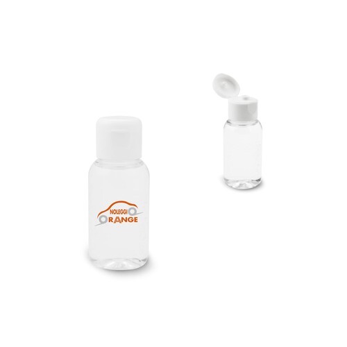 Flacon lotion hydroalcoolique pour les mains. Fabrication Europe 50ml