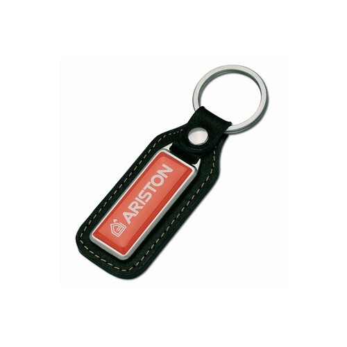 Porte-clés cuir/métal