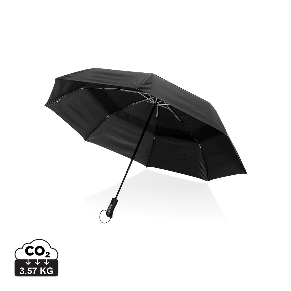 Parapluie tempête 27'de poche auto Swiss Peak Aware™ Tornado
