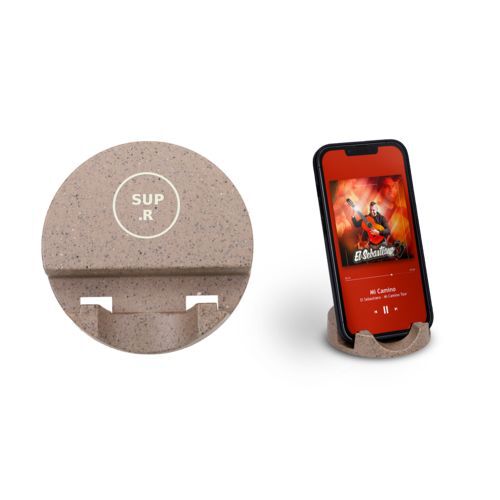 SUPPORT DE TELEPHONE EN BIOPLASTIQUE