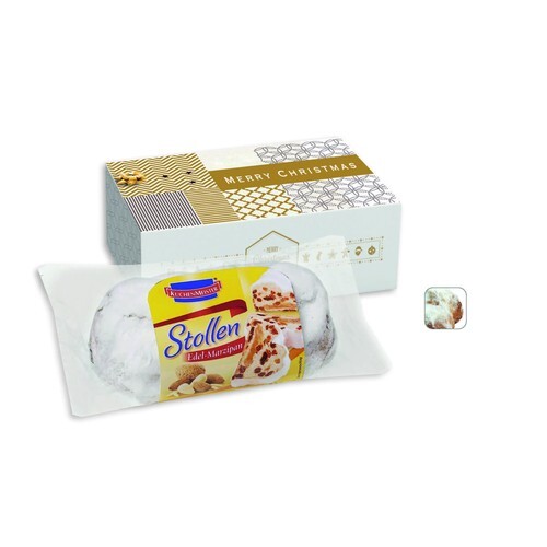 Christstollen en carton de présentation, Christstollen