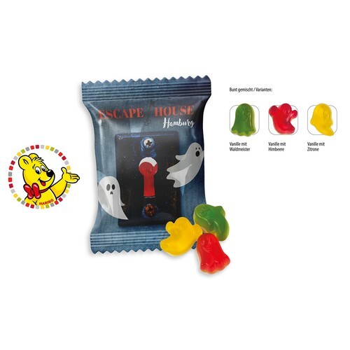 HARIBO Joyeux Fantômes en sachet promo, HARIBO Joyeux Fantômes
