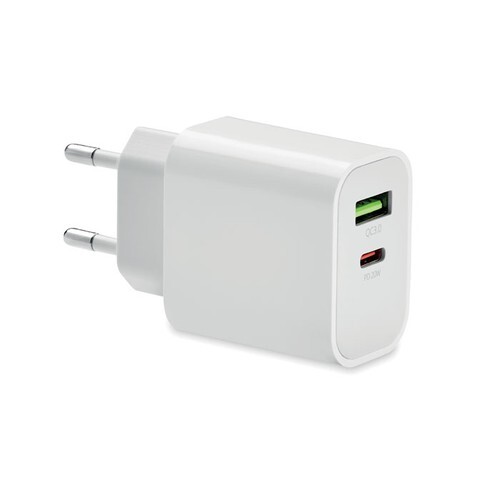 PORT Chargeur 18W 2 ports, prise UE