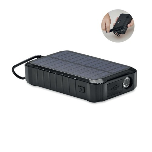 DYA Powerbank solaire à dynamo 8000 mA