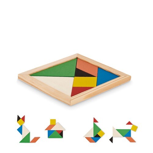 TANGRAM Puzzle Tangram en bois
