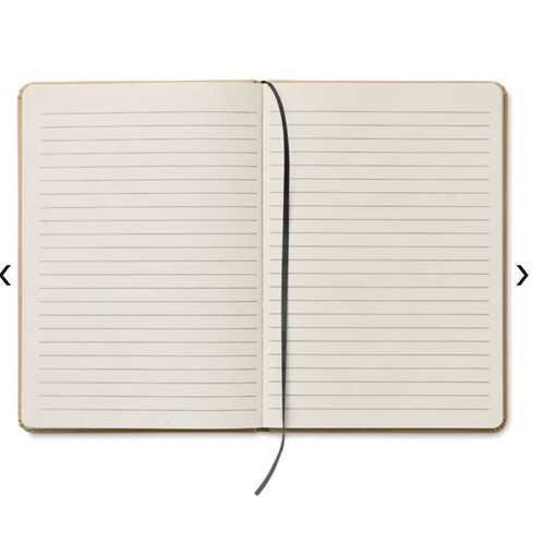 Carnet RECYCLE A5 élastique Noir