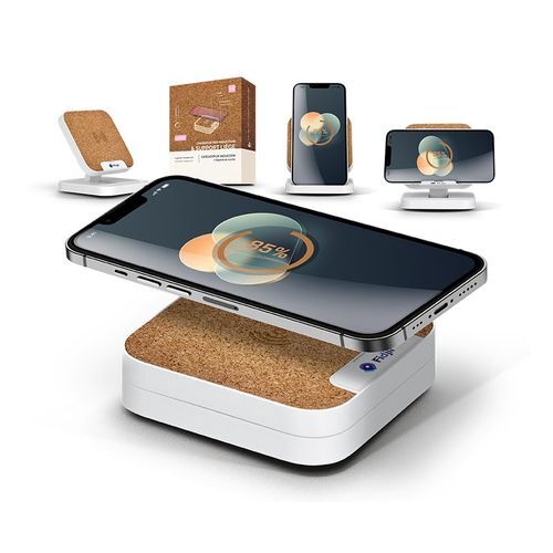CHARGEUR PAR INDUCTION RAPIDE 10W & SUPPORT DE TELEPHONE