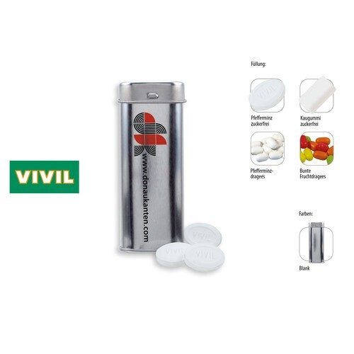 Pocket Box, VIVIL Extra Strong, sans sucre (Boîte)