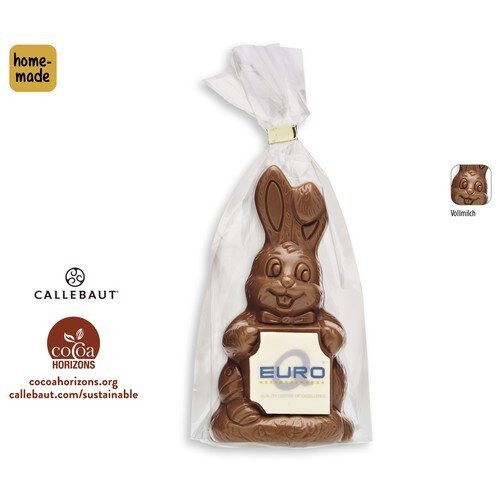 Lapin de Pâques avec plaquette en chocolat, Lapin de Pâques  80 g
