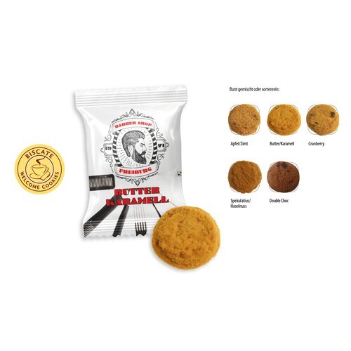Coffee Cookies en flowpack, Coffee Cookies Beurre, Caramel
