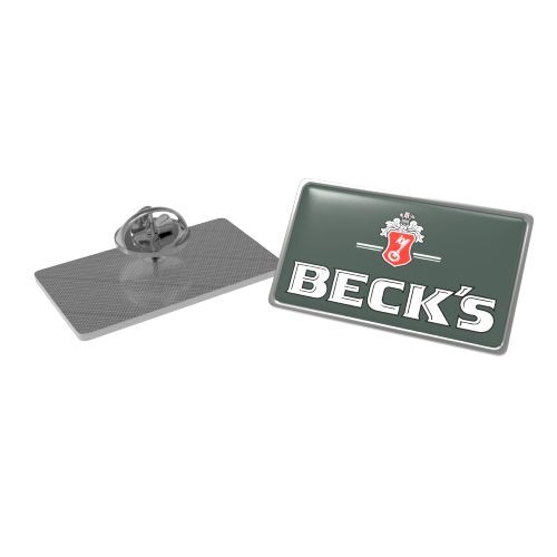 Pin Métal Rectangle (30x18 mm)