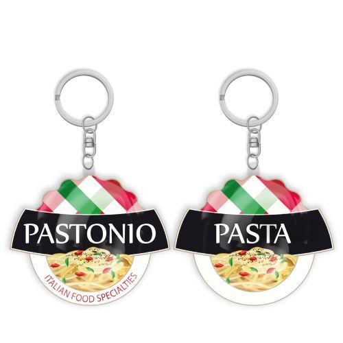 Porte-clés Flexible Argent (< 10 cm²)