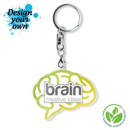 Porte-clés Rigide Simple, Doming (< 10 cm²)