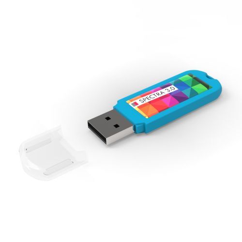 Clé USB Spectra 3.0 India (Bleu ciel), 16 GB Premium