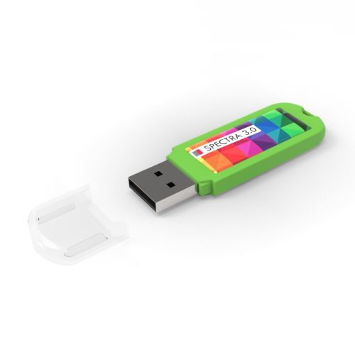 Clé USB Spectra 3.0 India (Vert), 256 GB Premium