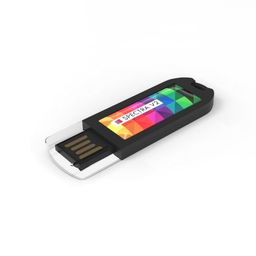 Clé USB Spectra V2 (Noir), 64 GB Premium