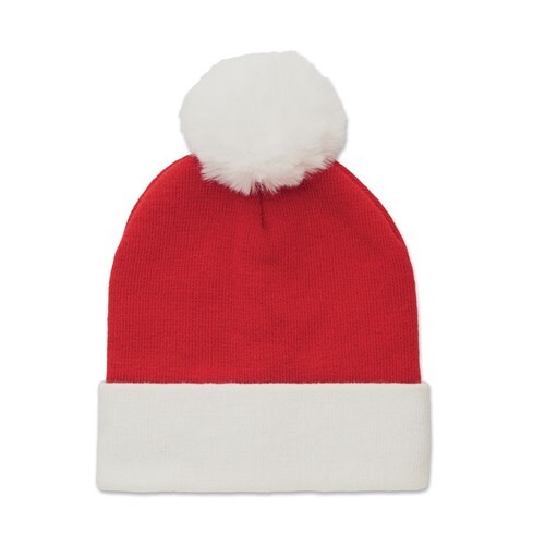 MENSA Bonnet de Noël tricoté