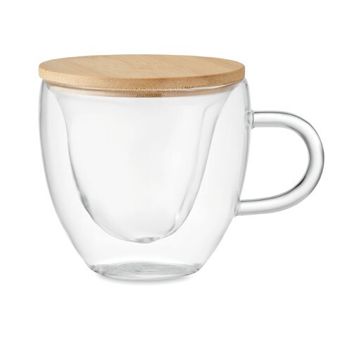 CORAMUG Tasse borosilicaté double paroi