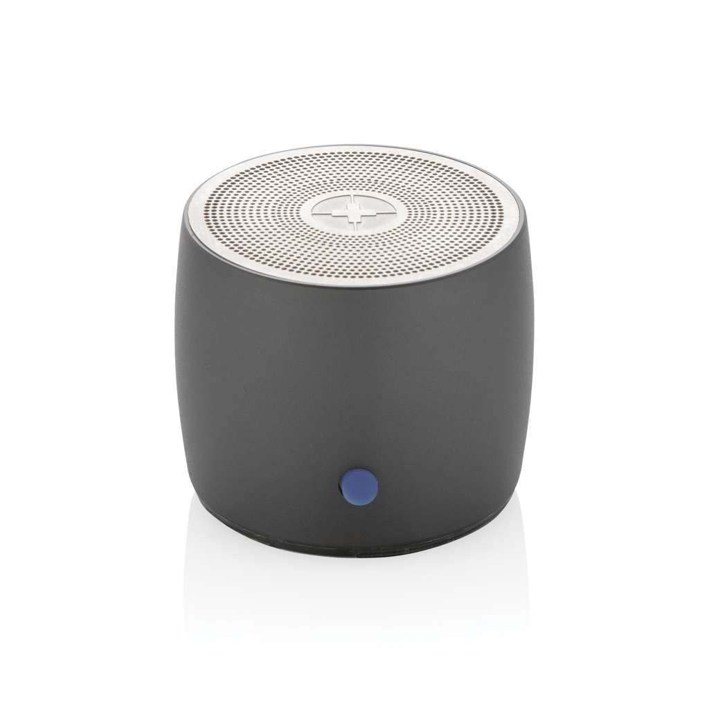 Enceinte 3W aluminium recyclé RCS Swiss peak