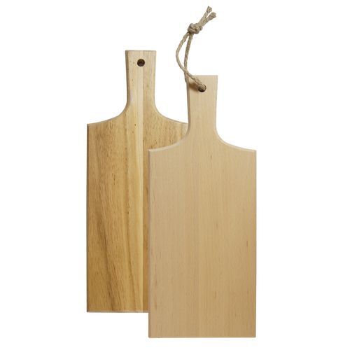 Planche bois rect. manche