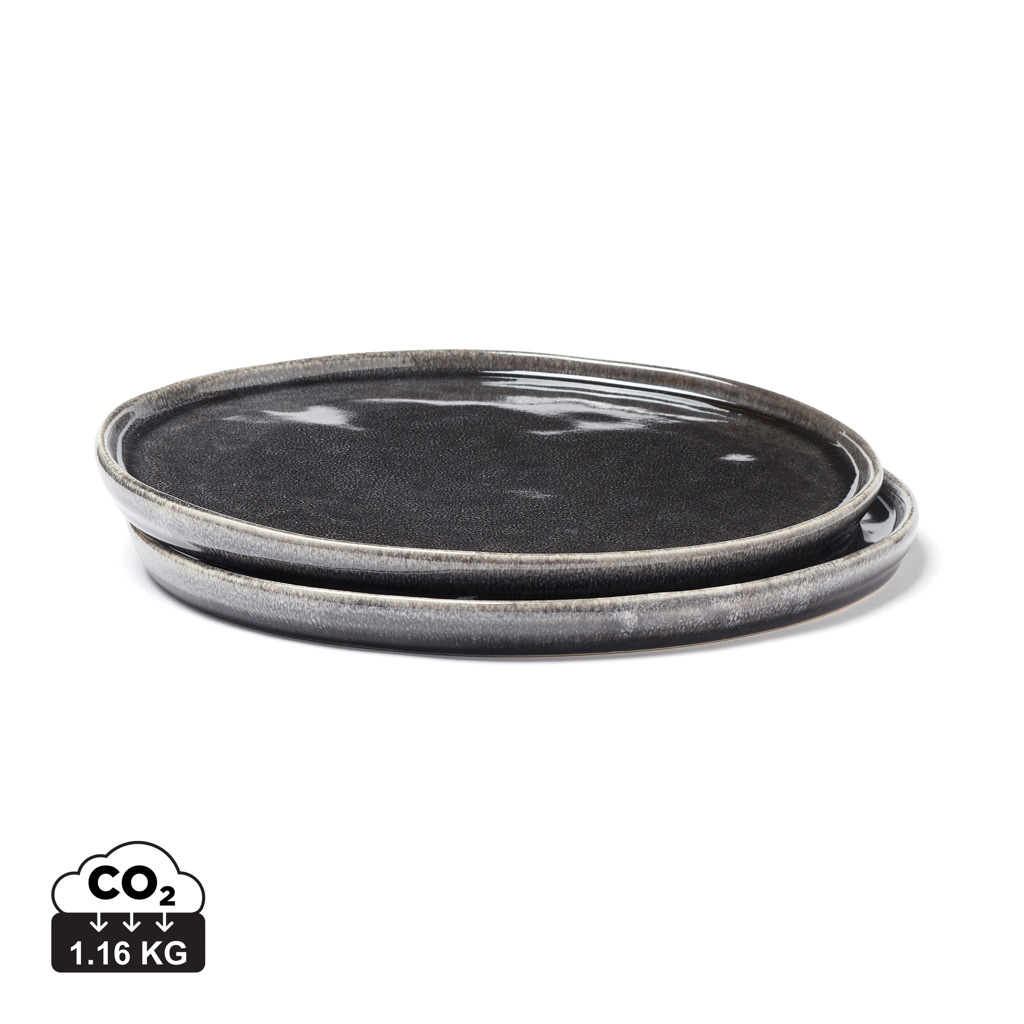 VINGA Set de 2 assiettes 20cm Nomimono