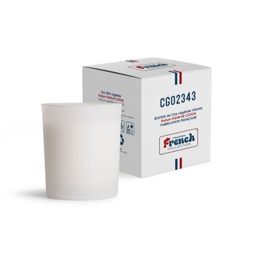 Bougie Fleur de coton 140g (30h)