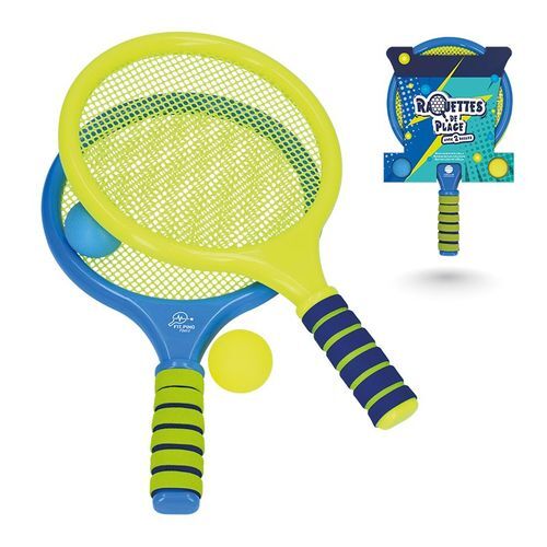 SET DE RAQUETTES AVEC BALLES