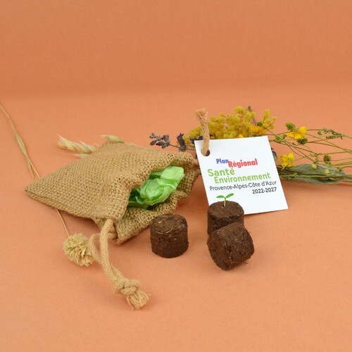 Palet à graines en pochon