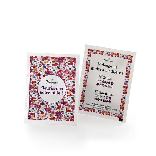 Sachet graines quadri 60x80mm