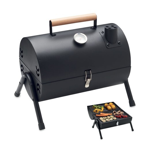 CHIMEY Barbecue portable avec cheminée