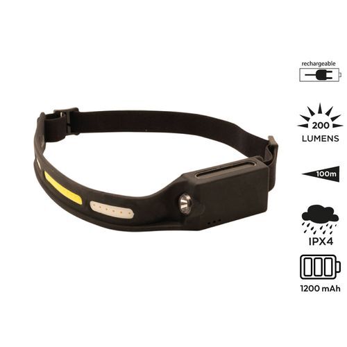 Lampe frontale rechargeable 3W 'Mizar'